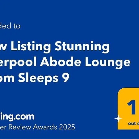 New Listing Stunning Liverpool Abode Lounge Room Sleeps 9 Exterior photo
